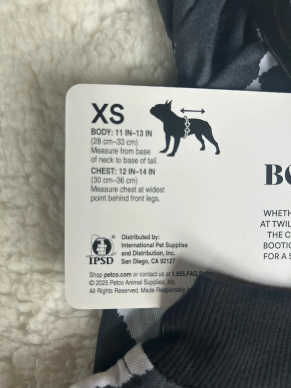 Bootique Harlequin Print Checkered Dog Pajamas XS